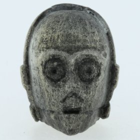 C3PO Bead in Pewter by Marco Magallona
