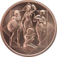 (image for) Cardinal Virtues #153 (2020 Silver Shield - Mini Mintage) 1 oz .999 Pure Copper Round