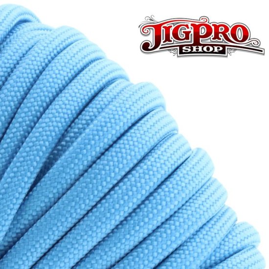 (image for) Carolina Blue 550# Type III Paracord 100\' S21