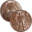 (image for) Cattle of Geryon 1 oz .999 Pure Copper Round (10th Design of the 12 Labors of Hercules Series)