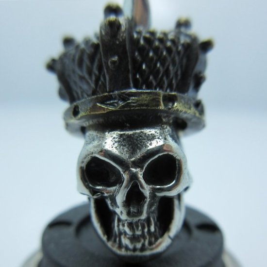 (image for) Queen of the Dead in Brass/White Brass (Black Patina Crown) by Covenant Everyday Gear