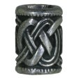 (image for) Celtic Pattern Bead in Nickel Silver by Russki Designs