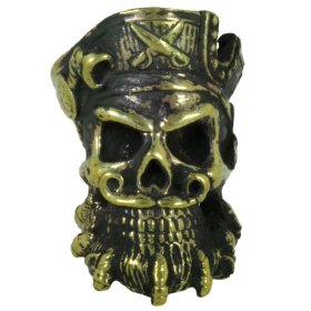 Blackbeard Pirate in Brass By Alloy Army of Eurasia