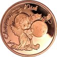 (image for) Christmas Wish 2013 (Sunshine Mint) 1 oz .999 Pure Copper Rounds