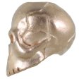 (image for) Classic Skull Bead in Matte Rose Gold Finish by Schmuckatelli Co.