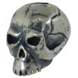 (image for) Classic Skull Bead in Solid .925 Sterling Silver by Schmuckatelli Co.