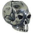 (image for) Classic Skull Bead in Solid .925 Sterling Silver by Schmuckatelli Co.