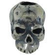 (image for) Classic Skull Bead in Solid .925 Sterling Silver by Schmuckatelli Co.