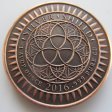 (image for) Consumerism 1 oz .999 Pure Copper Round (2016 Silver Shield) (Black Patina)