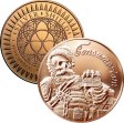 (image for) Consumerism 1 oz .999 Pure Copper Round (2016 Silver Shield)