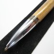 (image for) Cortona Twist Pen in (Zebrawood) Chrome/24kt Gold