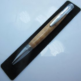 Cortona Stylus Twist Pen in (Cedar) Chrome