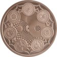 (image for) Cosmic Chakra #124 (2019 Silver Shield - Mini Mintage) 1 oz .999 Pure Copper Round