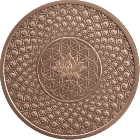 Cosmic Lotus #131 (2019 Silver Shield - Mini Mintage) 1 oz .999 Pure Copper Round