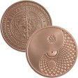 (image for) Cosmic Yin Yang #122 (2019 Silver Shield - Mini Mintage) 1 oz .999 Pure Copper Round