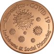 (image for) Coronavirus - COVID-19 #1 (Private Mint) 1oz .999 1 oz .999 Pure Copper Round