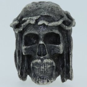 Crown of Thorns Bead in Pewter by Marco Magallona