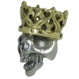 (image for) Cursed King in Brass/White Brass w/Zicron Eye (Polished Crown) by Covenant Everyday Gear