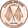 (image for) Battle of Shiloh ~ Civil War Series 1 oz .999 Pure Copper Round