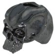 (image for) Cyber Skull Bead in Hematite Finish by Schmuckatelli Co.