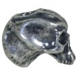 (image for) Cyber Skull Bead in Solid .925 Sterling Silver by Schmuckatelli Co.