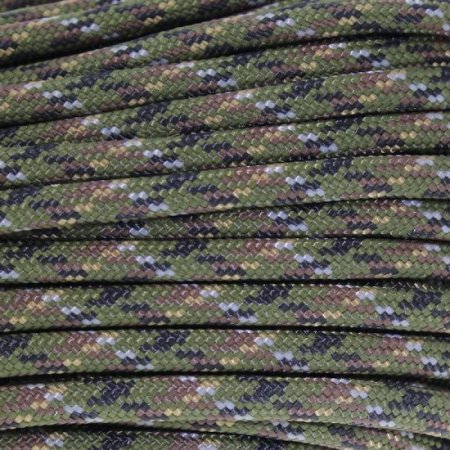 (image for) Digital Woodlands Camo 550# Type III Paracord 100' C26