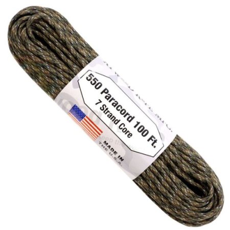 (image for) Digital Woodlands Camo 550# Type III Paracord 100' C26