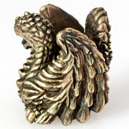 (image for) Dragon / Wyvern Bead in Brass by Russki Designs