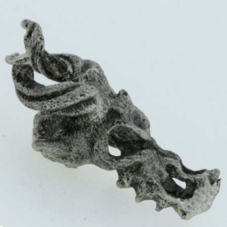 (image for) Dragon Skull Bead in Pewter by Marco Magallona