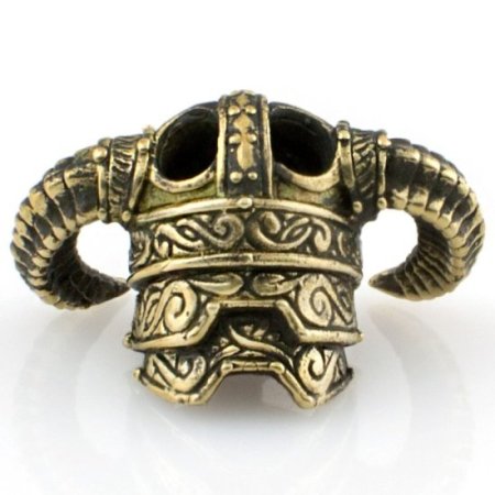(image for) Dragonborn Bead in Brass by Russki Designs