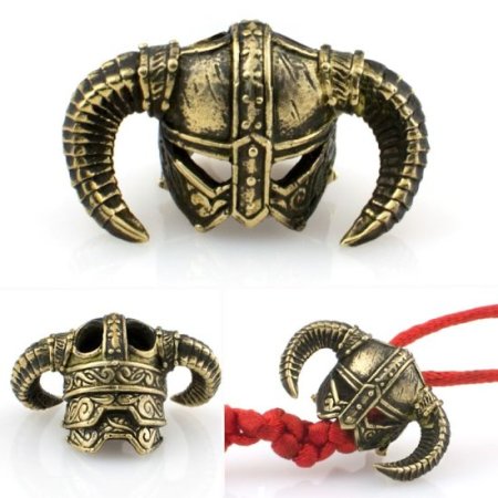 (image for) Dragonborn Bead in Brass by Russki Designs