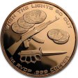 (image for) Death From Above 1 oz .999 Pure Copper Round