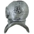 (image for) Diving Helmet Bead in Pewter by Marco Magallona