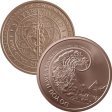 (image for) Don't Worry #144 (2019 Silver Shield - Mini Mintage) 1 oz .999 Pure Copper Round