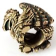 (image for) Dragon / Wyvern Bead in Brass by Russki Designs