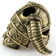 (image for) Dragonborn Bead in Brass by Russki Designs