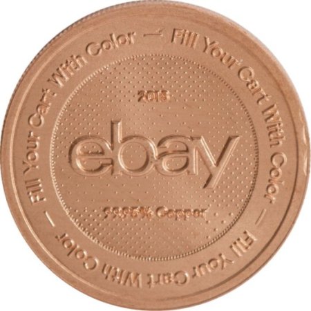 (image for) eBay Retail Revival Series 2018 1 oz .999 Pure Copper Round