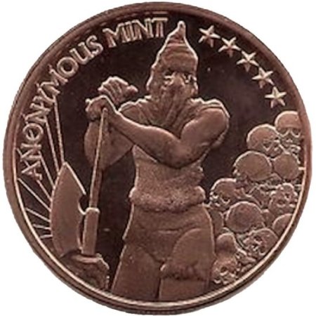 (image for) Executioner 1 oz .999 Pure Copper Round