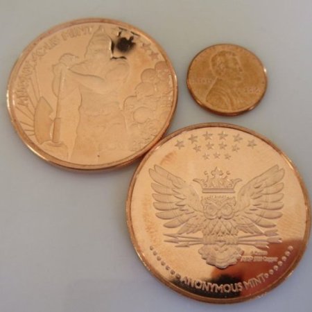 (image for) Executioner 1 oz .999 Pure Copper Round