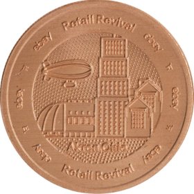 eBay Retail Revival Series 2018 1 oz .999 Pure Copper Round
