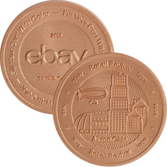 (image for) eBay Retail Revival Series 2018 1 oz .999 Pure Copper Round