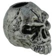 (image for) Emerson Skull Bead in Antique Rhodium Finish by Schmuckatelli Co.