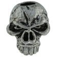 Emerson Skull Bead in Antique Rhodium Finish by Schmuckatelli Co.