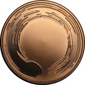 Enso #11 (2017 Silver Shield Mini Mintage) 1 oz .999 Pure Copper Round