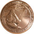 (image for) Ensuring No Hero Is Left Behind 1 oz .999 Pure Copper Round 