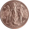 (image for) Esoteric Virtues #148 (2020 Silver Shield - Mini Mintage) 1 oz .999 Pure Copper Round