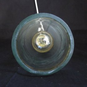 Edison Bulb Wine Bottle Pendant Lamp - White