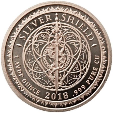 (image for) Federal Tyrant "Abraham Lincoln" #48 (2018 Silver Shield Mini Mintage) 1 oz .999 Pure Copper Round