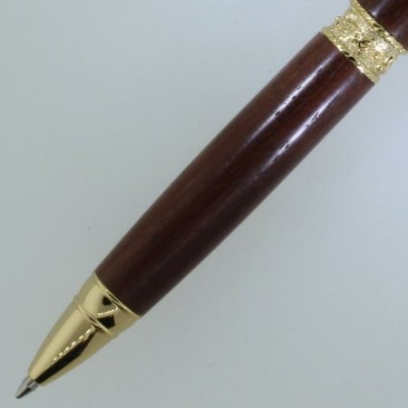 (image for) Faith, Hope, and Love Twist Pen in (Cocobolo Rosewood) 24K Gold