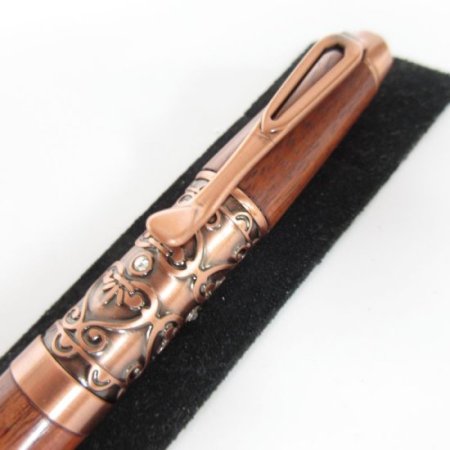 (image for) Fillibelle Twist Pen in (Granadillo Macawood) Antique Copper